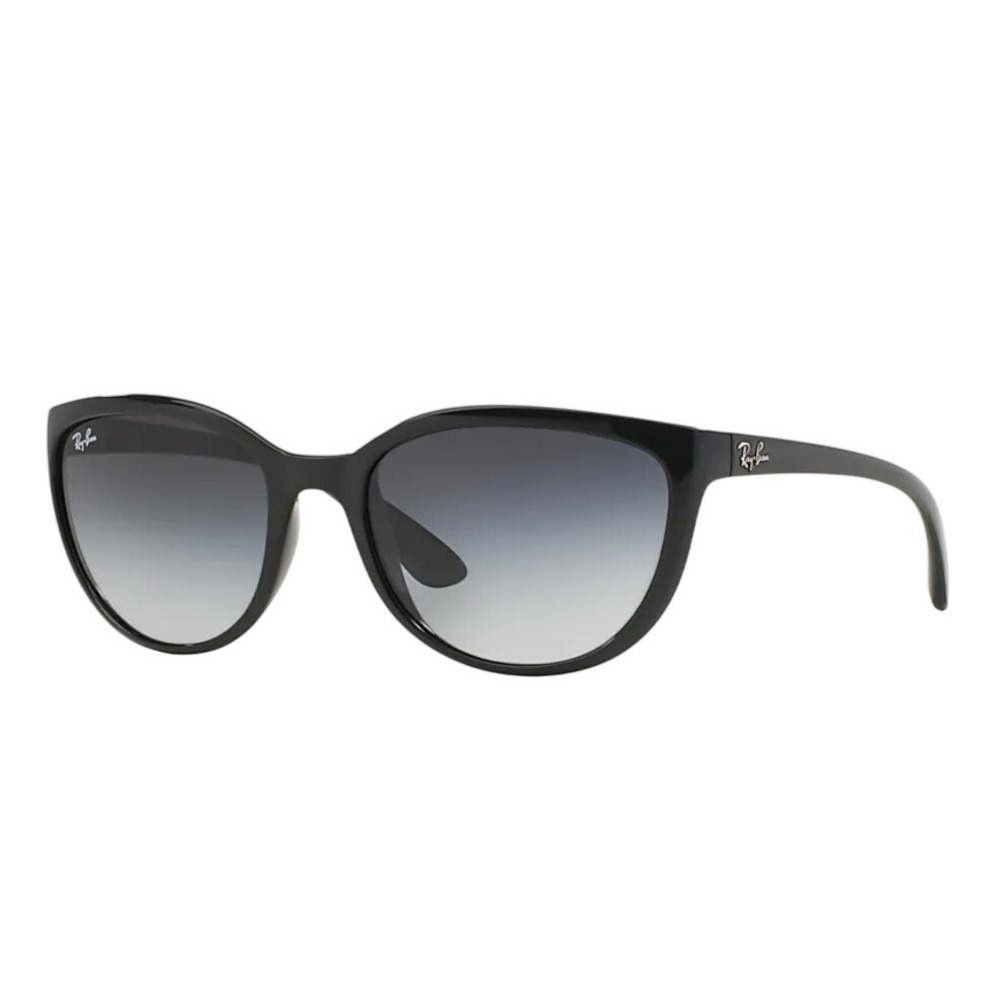 Ray-Ban Emma Sunglasses Black Grey Cat Eye Quiet Luxury Women's Ray Bans RB4167